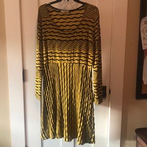 Gold and Black Long Tunic